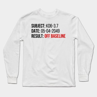 Blade Runner - OFF BASELINE Long Sleeve T-Shirt